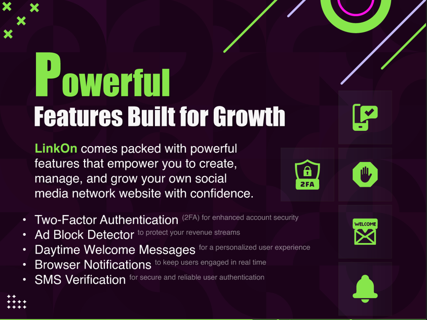 LinkOn feature screen 2